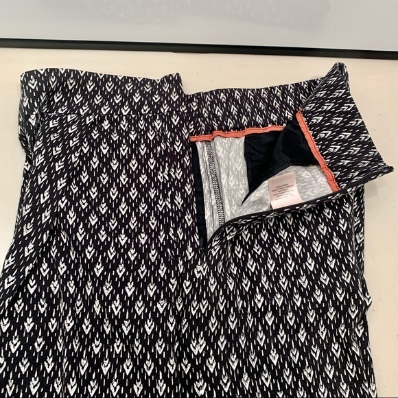 Anthropologie Pants Adult Small Black&White Elevenses High Waist Wide Leg Women - Picture 7 of 11